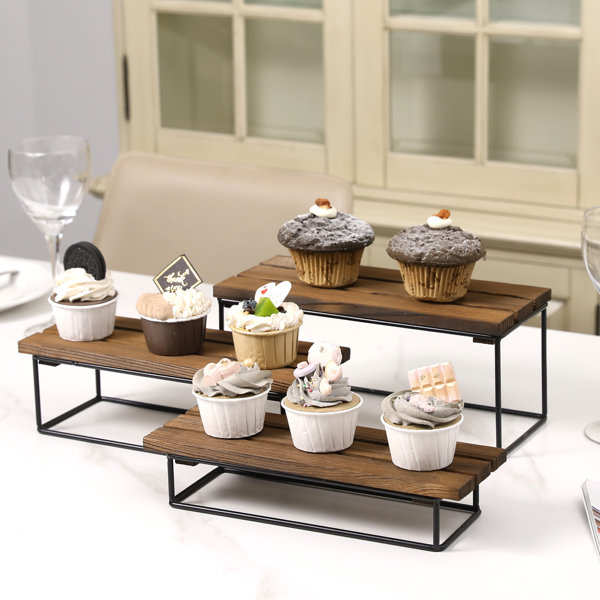 Wood Cake Stands - Various sizes finishes outlet 12